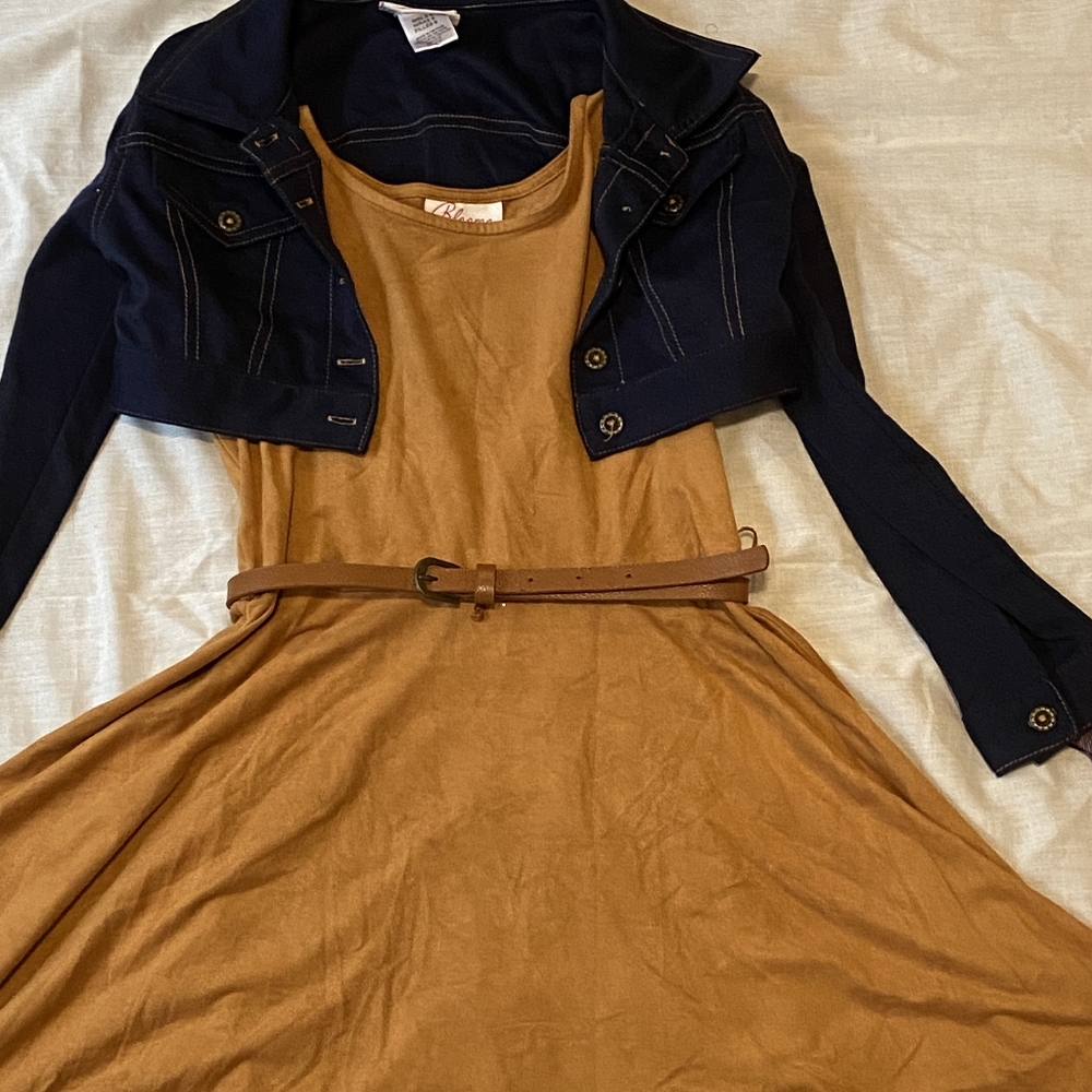 Brown dress set